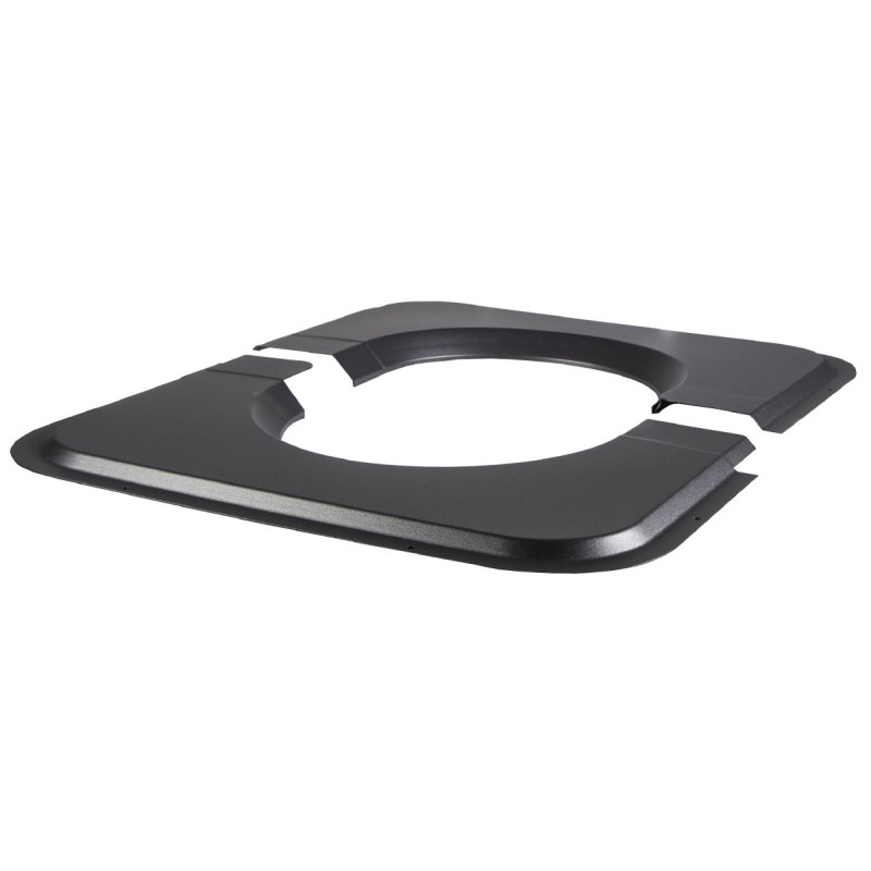 Atsarginė dalis kaminui HARVIA - švininis flanšas, juodas