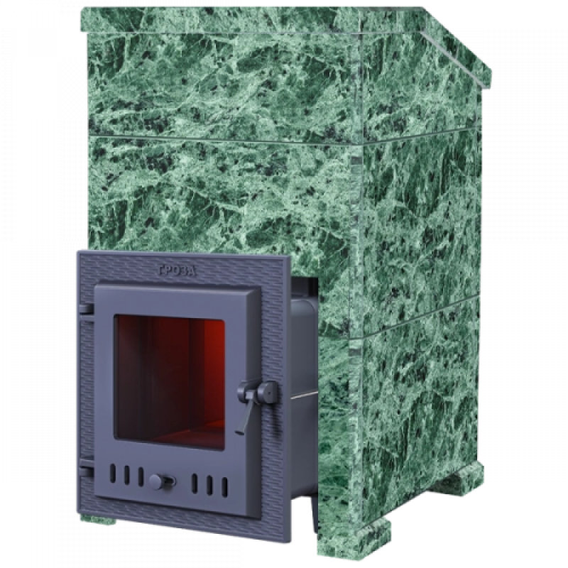 Malkinė pirties krosnelė GEFEST - Groza 18 (M) Prezidentas Serpentine