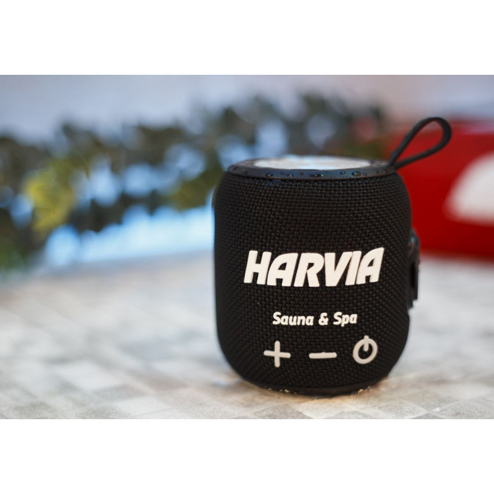 Pirties kolonėlė HARVIA, vandeniui atspari, juoda