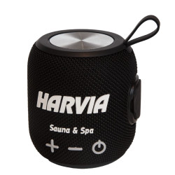 Pirties kolonėlė HARVIA, vandeniui atspari, juoda  Pirties kolonėlė HARVIA, vandeniui atspari, juoda