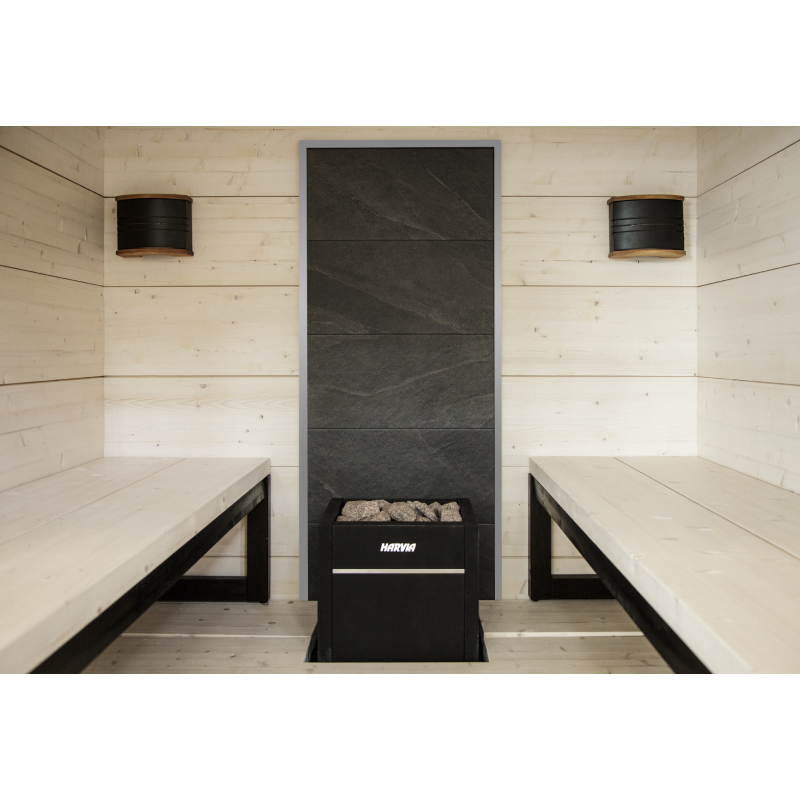 HARVIA akmeninė siena, Pilkas rėmas