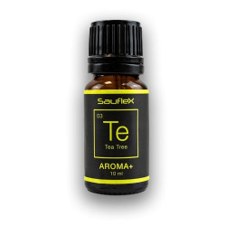 SAUFLEX AROMA arbatmedžio eterinis aliejus 10ml.  SAUFLEX AROMA arbatmedžio eterinis aliejus 10ml.