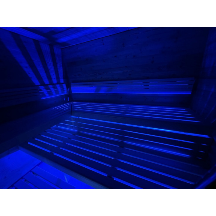 SAUFLEX LED šviestuvas su valdymo įrenginiu