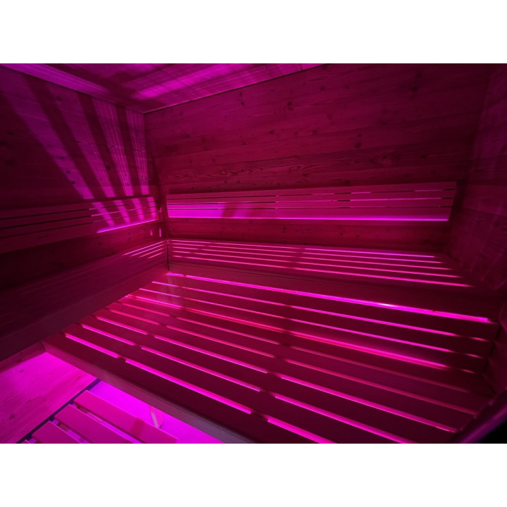 SAUFLEX LED šviestuvas su valdymo įrenginiu