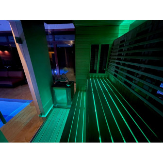SAUFLEX LED šviestuvas su valdymo įrenginiu