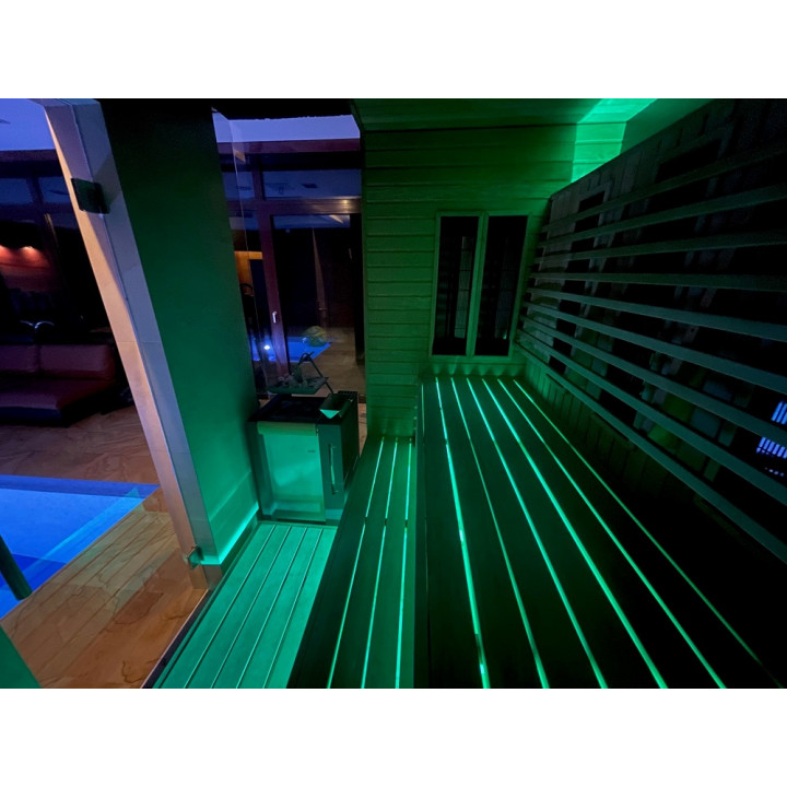 SAUFLEX LED šviestuvas su valdymo įrenginiu