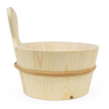 SAWO medinio 4 L kubiliuko ir 36 cm samčio rinkinys, pušis - 4 SAWO medinio 4 L kubiliuko ir 36 cm samčio rinkinys, pušis - 4
