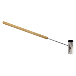 Nerūdijančio plieno pirties samtis, ilga rankena 500 ml  Nerūdijančio plieno pirties samtis, ilga rankena 500 ml
