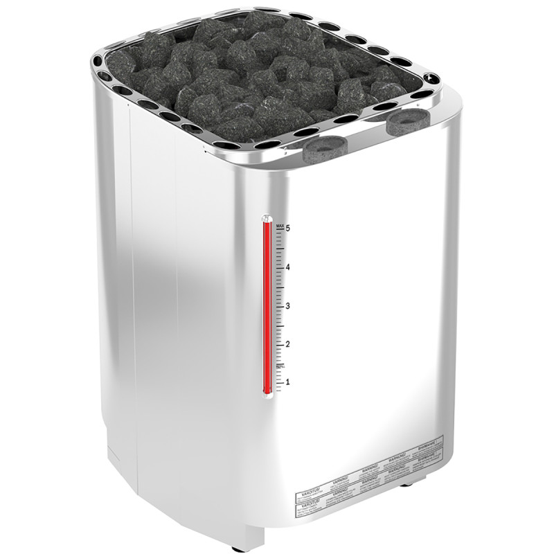 Elektrinė pirties krosnelė – SAWOTEC Savonia Combi, be valdymo pulto 9 kW