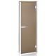 AD DORADO stiklinės pirties durys, Matinis stiklas, 90 x 210, Matinė bronzinė