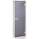 AD DORADO stiklinės pirties durys, Matinis stiklas, 90 x 210, Matinė pilka
