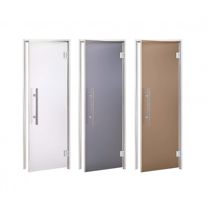 AD LUX stiklinės durys turkiškoms pirtims, Matinis stiklas