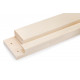 AD NATURAL stiklinės pirties durys, 70 x 190, Drebulė, Permatoma