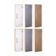 AD NATURAL stiklinės pirties durys, Matinis stiklas, 80 x 210, Drebulė, Matinė pilka