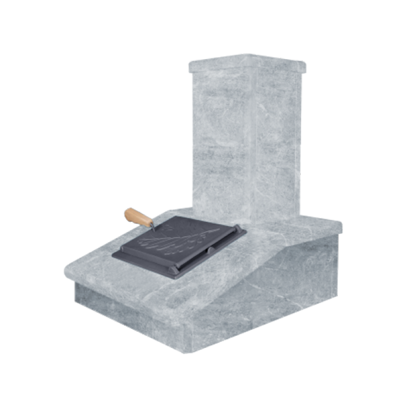 Akmeninė kamino apdaila, Talkochloritas, 540 mm