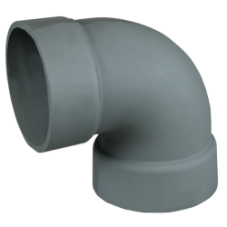 Ketaus alkūnė 90G F180 GEFEST krosnelėms  Ketaus alkūnė 90G F180 GEFEST krosnelėms