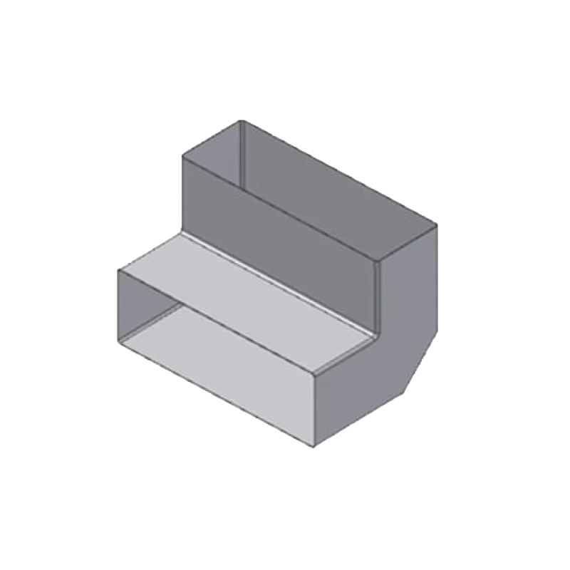 Alkūnė siaura 50x150, 90°