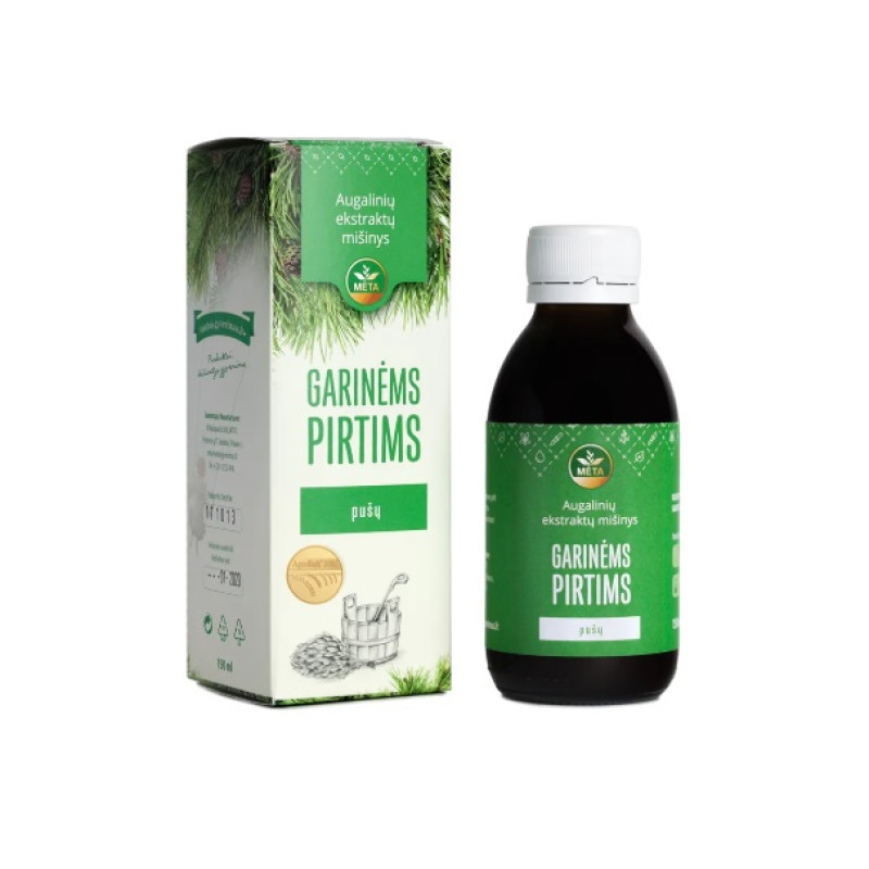 Augalinių ekstraktų mišinys GARINĖMS PIRTIMS pušų 150ml