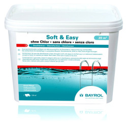 Baseinų priežiūros priemonė BE CHLORO Soft & Easy, 4,48 Kg  Baseinų priežiūros priemonė BE CHLORO Soft & Easy, 4,48 Kg