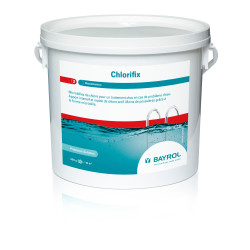 Greito tirpimo chloro granulės Chlorifix, 5 Kg  Greito tirpimo chloro granulės Chlorifix, 5 Kg