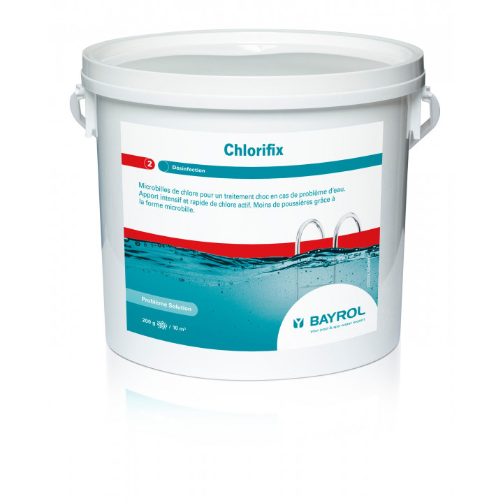 Greito tirpimo chloro granulės Chlorifix, 5 Kg