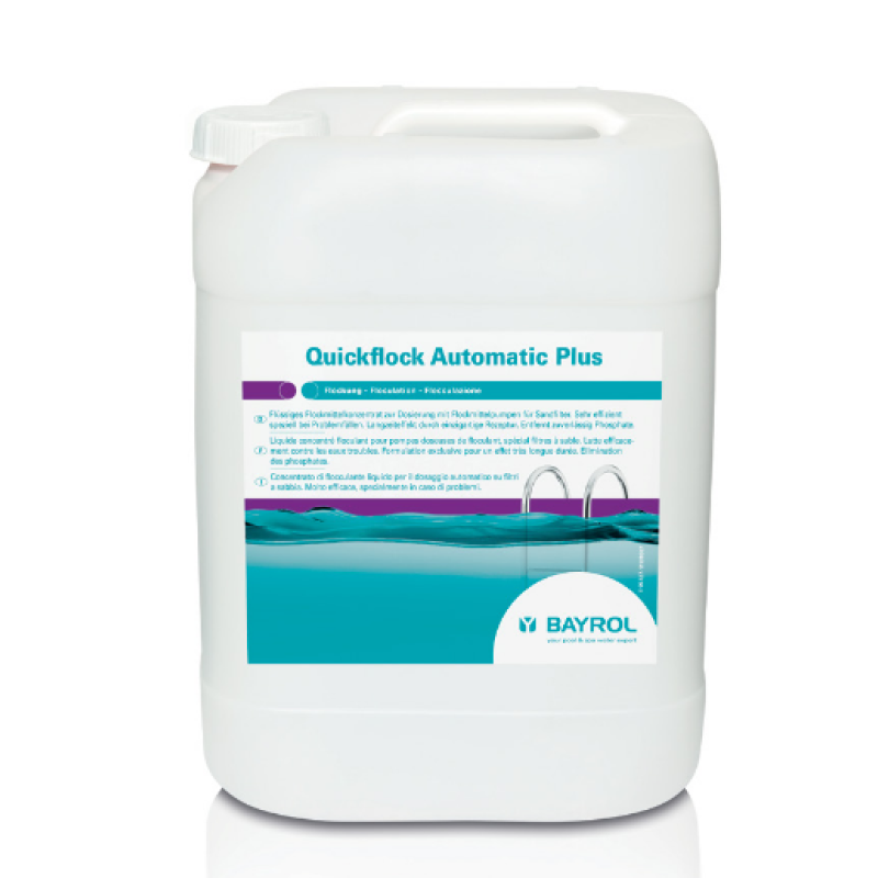 Skystas flokuliantas, Quickflock Automatic Plus, BAYROL, 20 KG
