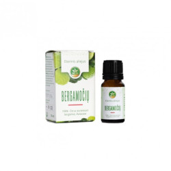 Bergamočių eterinis aliejus, 10 ml  Bergamočių eterinis aliejus, 10 ml