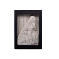 Dovanų rinkinys dovanų dėžutėje JAM. Vyriška pirties kepurė ir prijuostė - LININĖ