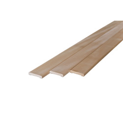 Durų apvadai, 15 x 75 mm, Liepa  Durų apvadai, 15 x 75 mm, Liepa