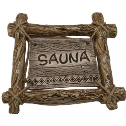 Durų lentelė SAUNA su rėmu 