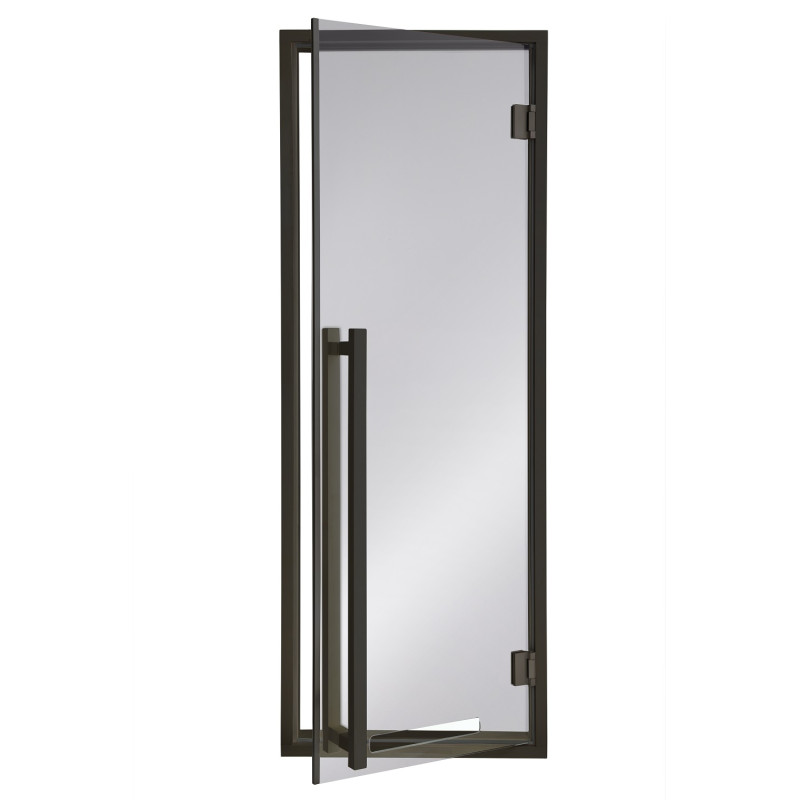 AD MODERN stiklinės pirties durys, pilka stiklo spalva