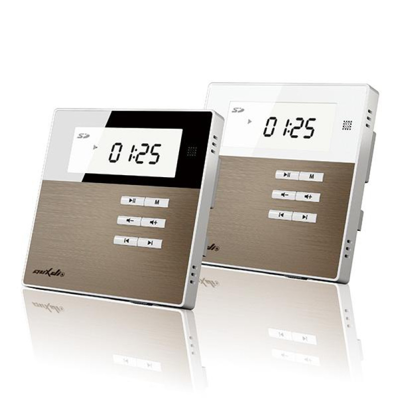 Sieninis muzikos centras DSPPA DM835. Juodas/Auksinis