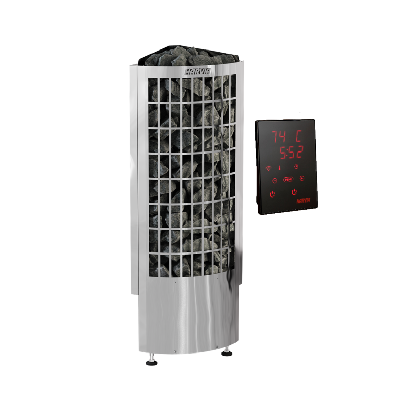 Elektrinė krosnelė - HARVIA Cilindro Corner XE