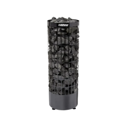 Elektrinė pirties krosnelė - HARVIA Cilindro Black Steel PC90E 9 kW 