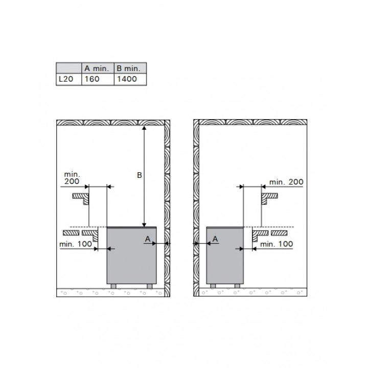 Elektrinė pirties krosnelė - HARVIA Club Pro L20 20 kW