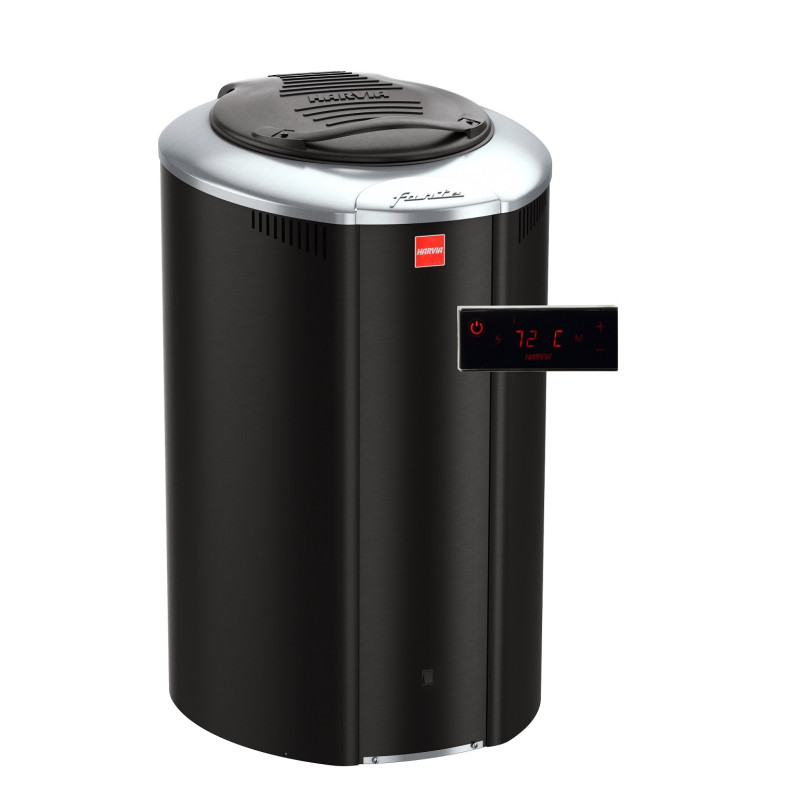 Elektrinė pirties krosnelė - HARVIA Forte AFB9 9 kW, juoda