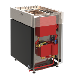 Elektrinė pirties krosnelė - HARVIA Qube Combi 