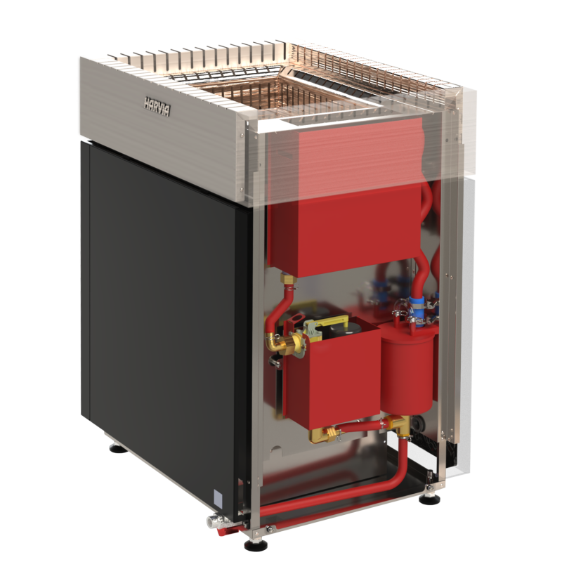 Elektrinė pirties krosnelė - HARVIA Qube Combi