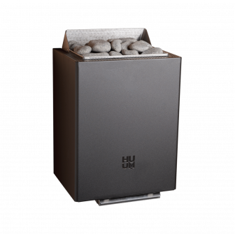 Elektrinė pirties krosnelė - HUUM Core Wall, juoda