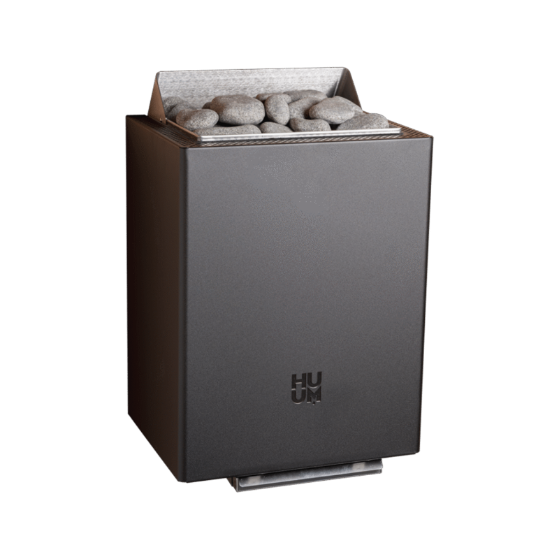 Elektrinė pirties krosnelė - HUUM Core Wall, juoda