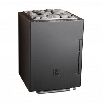 Elektrinė pirties krosnelė - HUUM Core Wall Combi, juoda