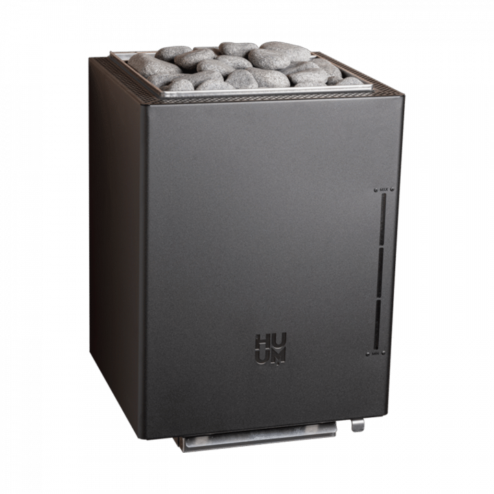 Elektrinė pirties krosnelė - HUUM Core Wall Combi, juoda