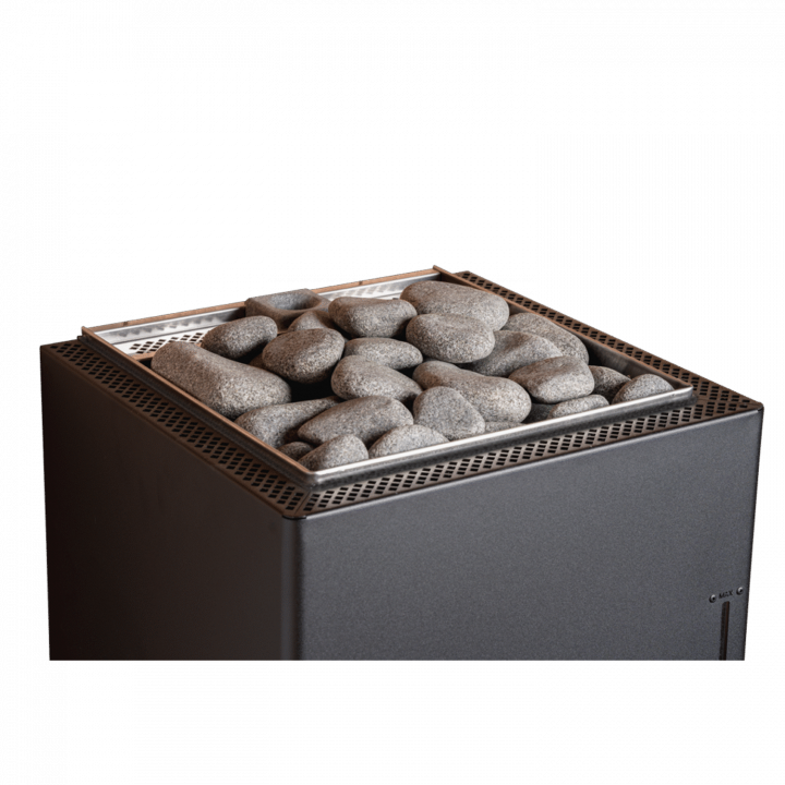 Elektrinė pirties krosnelė - HUUM Core Wall Combi, juoda