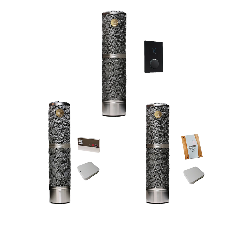 Elektrinė pirties krosnelė - IKI PILARI 12 kW