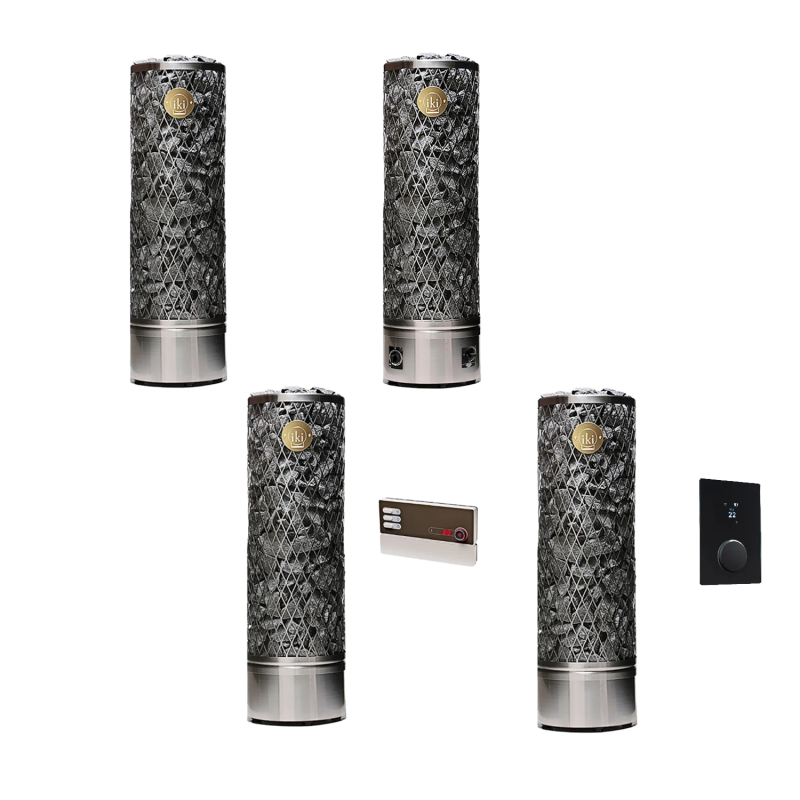 Elektrinė pirties krosnelė - IKI PILARI 7,5 kW