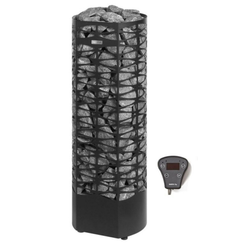 Elektrinė pirties krosnelė - NARVI SAANA, juoda