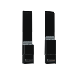 Elektrinė pirties krosnelė - SAUNUM Experience Black F 