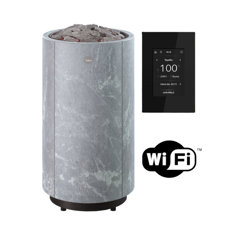 Elektrinė pirties krosnelė TULIKIVI KAARNA Classic L, su Wifi valdymo pultu