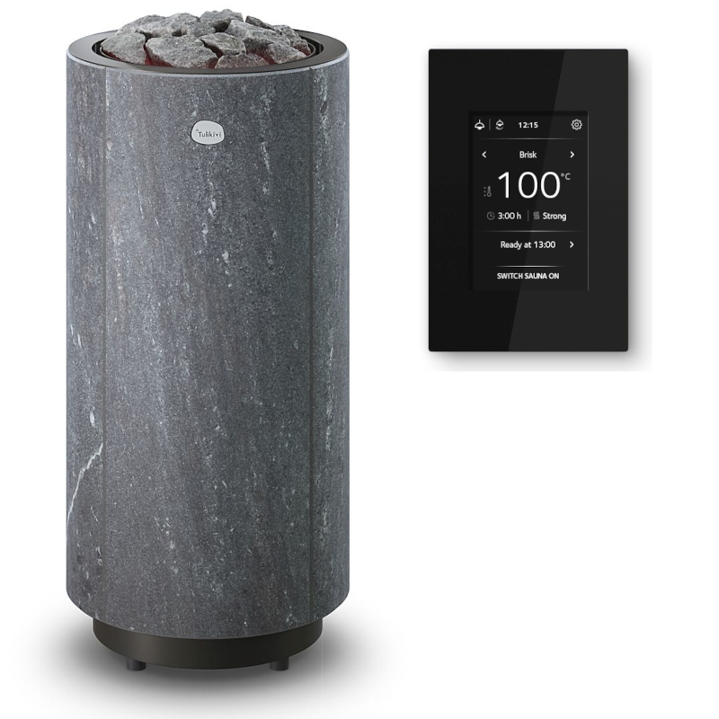 Elektrinė pirties krosnelė TULIKIVI KAARNA Nobile, su valdymo pultu