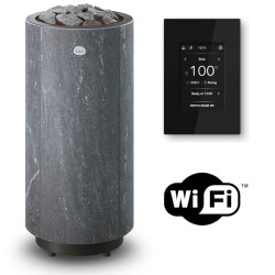 Elektrinė pirties krosnelė TULIKIVI KAARNA Nobile, su WIFI valdymo pultu  Elektrinė pirties krosnelė TULIKIVI KAARNA Nobile, su WIFI valdymo pultu